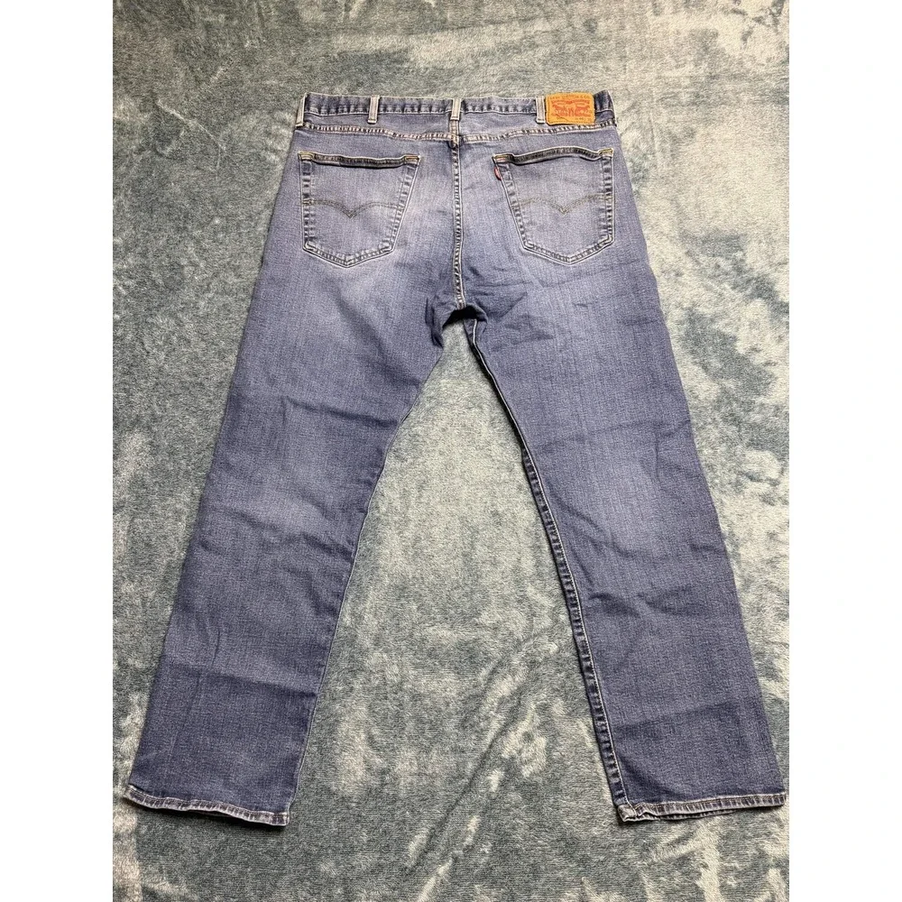 Levi's 501 Original Fit Jeans 40x32 Men Medium Wash Button Fly Blue